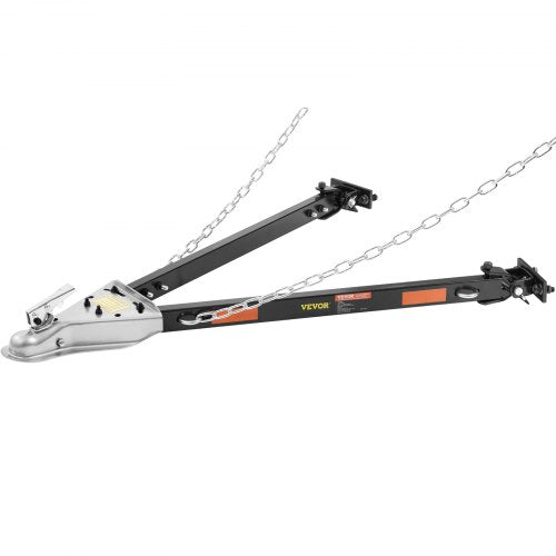 Tow Bar 5500 lbs Towing Capacity with Chains PowderCoating Alloy Steel