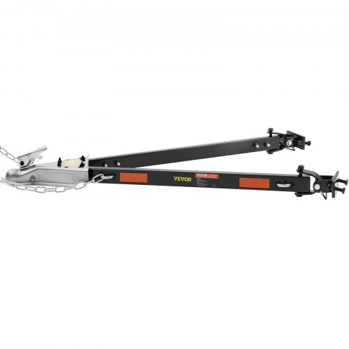 Tow Bar 5500 lbs Towing Capacity with Chains PowderCoating Alloy Steel