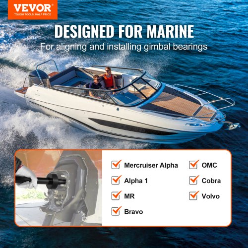Gimbal Bearing Alignment and Install Kit Heavy Duty Engine Alignment Tools