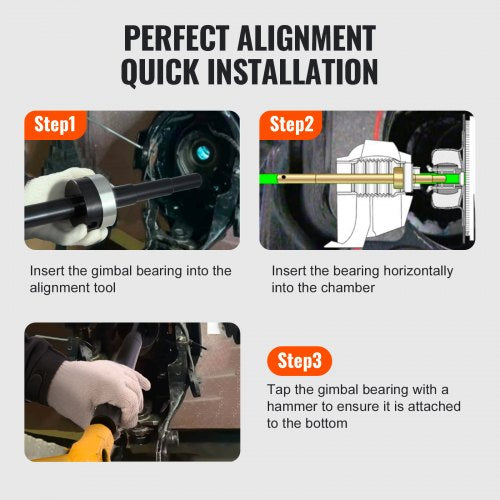 Gimbal Bearing Alignment and Install Kit Heavy Duty Engine Alignment Tools