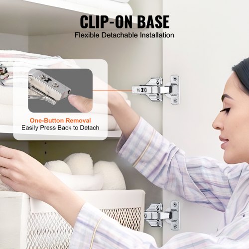 Cabinet Hinges 40 Packs Full Overlay Kitchen Cabinet Door Hinges 100