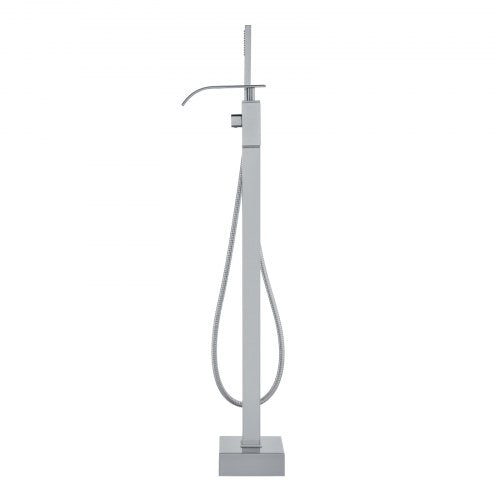 Freestanding Bathtub Faucet Floor Mount Freestanding Tub Filler Shower