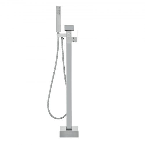 Freestanding Bathtub Faucet Floor Mount Freestanding Tub Filler Shower