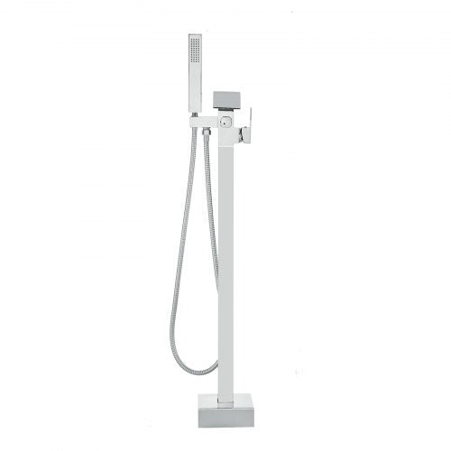 Freestanding Bathtub Faucet Floor Mount Freestanding Tub Filler Shower