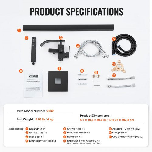 Freestanding Bathtub Faucet Floor Mount Freestanding Tub Filler Shower