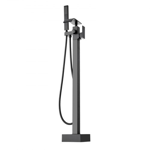 Freestanding Bathtub Faucet Floor Mount Freestanding Tub Filler Shower