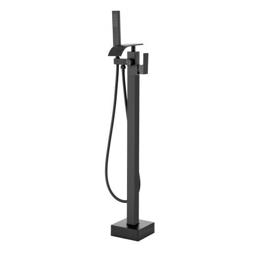 Freestanding Bathtub Faucet Floor Mount Freestanding Tub Filler Shower
