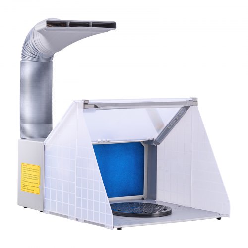Airbrush Spray Booth Portable Hobby Airbrush Paint Spray Booth Kit with LED