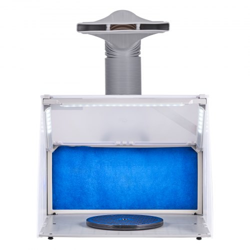 Airbrush Spray Booth Portable Hobby Airbrush Paint Spray Booth Kit with LED