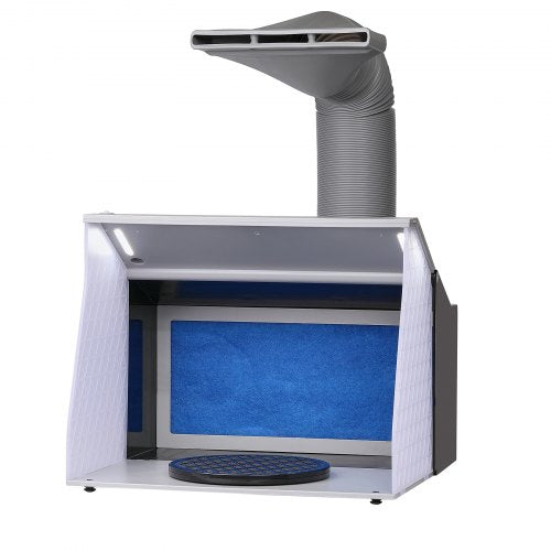 Airbrush Spray Booth Portable Hobby Airbrush Paint Spray Booth Kit with 4