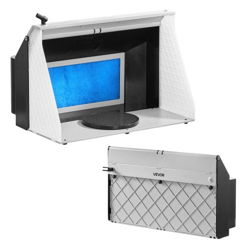 Airbrush Spray Booth Dual Fans 215 x 187 x 14.6 in Portable Hobby