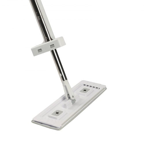 Flat Mop Self Wringing Microfiber Floor Mop with 4 Reusable Washable Mop