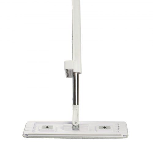 Flat Mop Self Wringing Microfiber Floor Mop with 4 Reusable Washable Mop