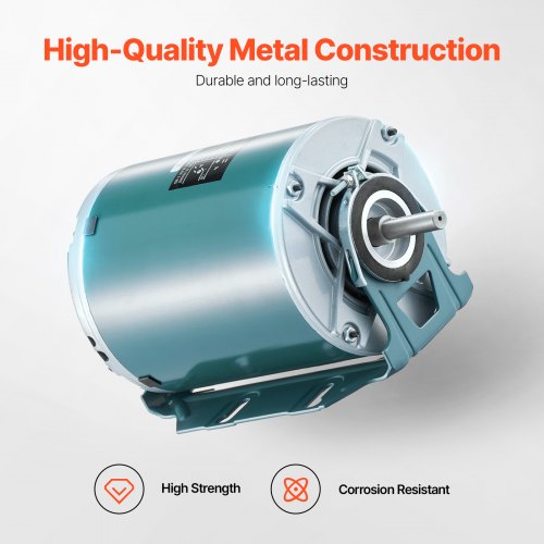 12HP Furnace Blower Motor 1720RPM 115V 7.1A Belt Drive Blower Motor Single