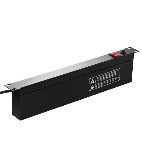 1U PDU 8 Outlets Rack Mount Power Strip Fits Standard 19 Server Racks
