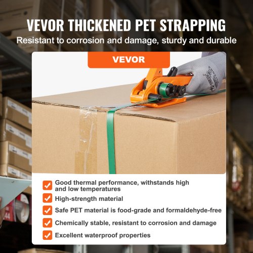 Banding Strapping Kit with Strapping Tensioner Tool Banding Sealer Tool