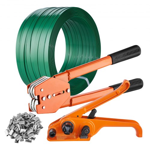 Banding Strapping Kit with Strapping Tensioner Tool Banding Sealer Tool