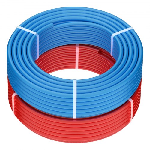 PEX Pipe 12 Inch 2 x 100 Feet Length PEXA Flexible Pipe Tubing for Potable Water