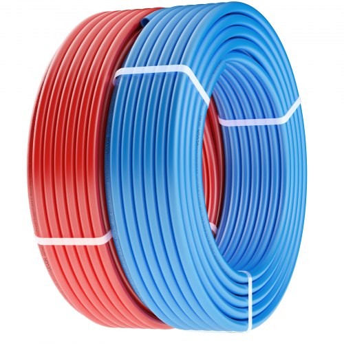 PEX Pipe 12 Inch 2 x 100 Feet Length PEXA Flexible Pipe Tubing for Potable Water