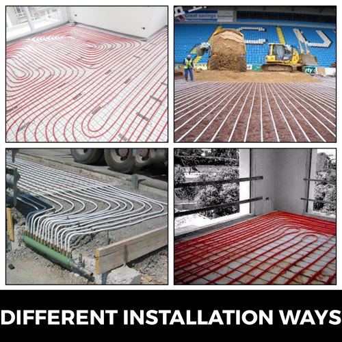 34 PEX Tubing 500Ft NonBarrier PEX Pipe Blue Pexb Tube Coil for Hot and Cold