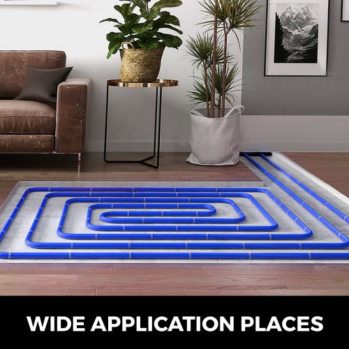 34 PEX Tubing 500Ft NonBarrier PEX Pipe Blue Pexb Tube Coil for Hot and Cold