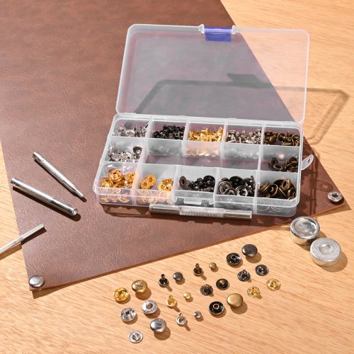 Leather Working Tools Kit 61 PCS Leather Craft Tools with Portable Canvas