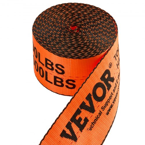 Winch Straps 4 in x 30 ft Truck Straps with Flat Hook 10 Pack Heavy Duty