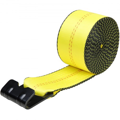 Winch Straps 4 x 30 6000 lbs Load Capacity 18000 lbs Break Strength