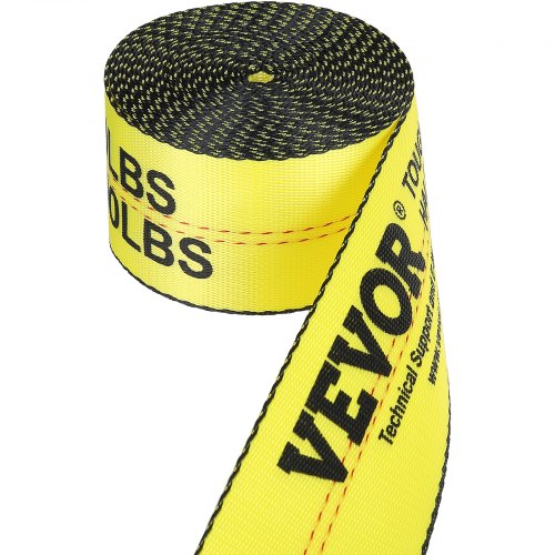 Winch Straps 4 x 30 6000 lbs Load Capacity 18000 lbs Break Strength