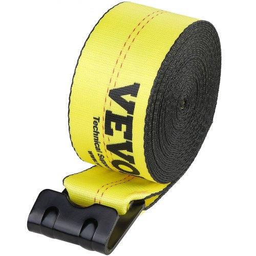 Winch Straps 4 x 40 6000 lbs Load Capacity 18000 lbs Break Strength