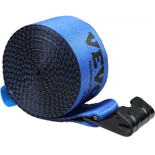 Winch Straps 4 x 30 6000 lbs Load Capacity 18000 lbs Breaking Strength