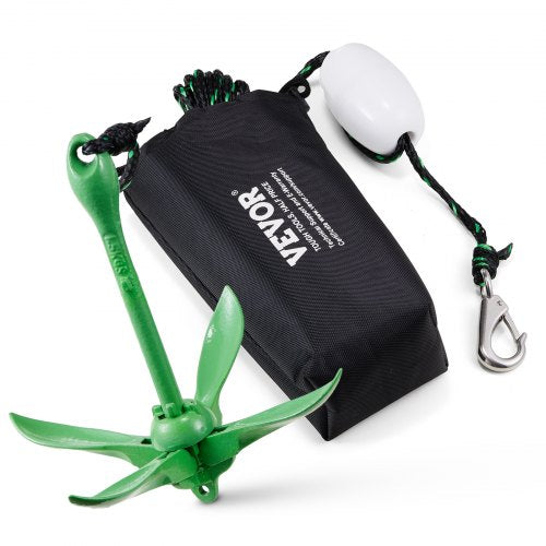 Kayak Anchor Kit 3.5 lb Paddle Board Anchor Kit with 262 ft8 m Rope and Buoy