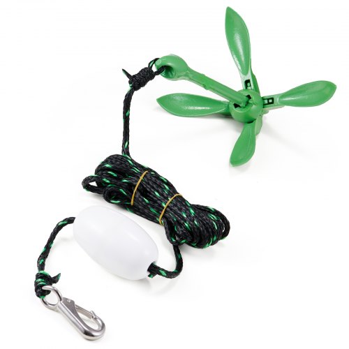 Kayak Anchor Kit 3.5 lb Paddle Board Anchor Kit with 262 ft8 m Rope and Buoy