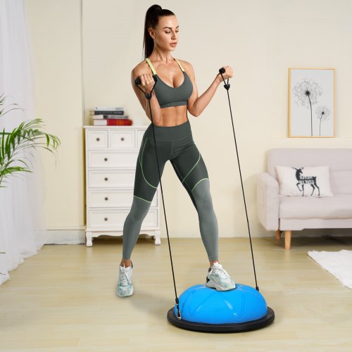 Half Exercise Ball Trainer 23 inch Balance Ball Trainer 660 lbs Capacity