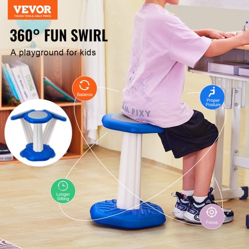 Kids Wobble Chair Active Chair with Sponge Cushion Wobble Stool Improves