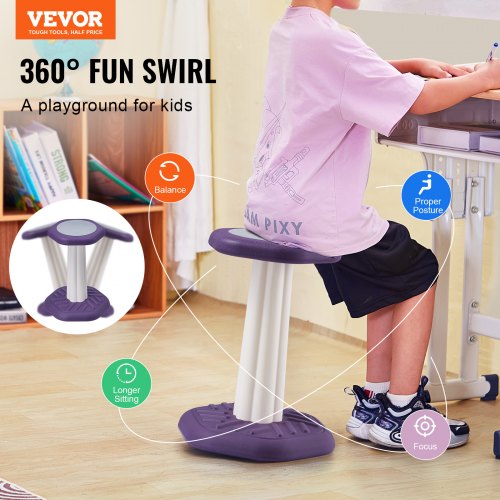 Kids Wobble Chair Active Chair with Sponge Cushion Wobble Stool Improves