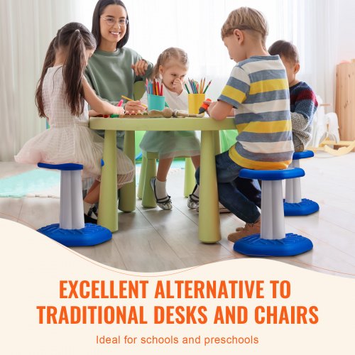 Kids Wobble Chair Active Chair with Sponge Cushion Wobble Stool Improves