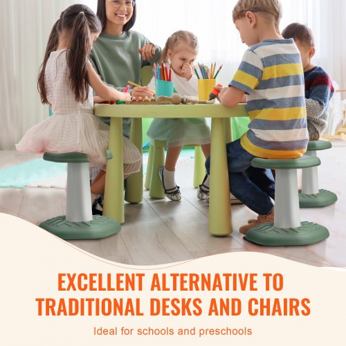 Kids Wobble Chair Active Chair with Sponge Cushion Wobble Stool Improves
