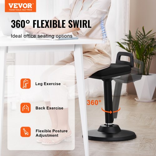 Active Chair with Handle HeightAdjustable 246344 Wobble Chair Made
