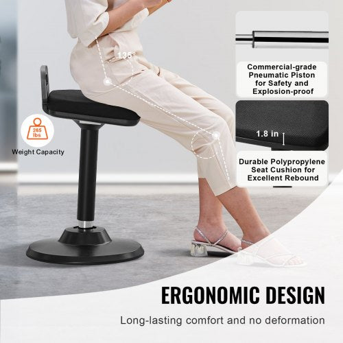 Active Chair with Handle HeightAdjustable 246344 Wobble Chair Made
