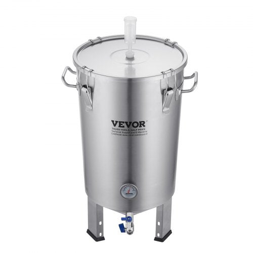 304 Stainless Steel Kettle 8 GALLON Beer Brew Fermentor Brew Bucket