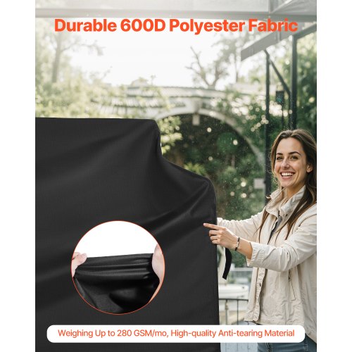 Grill Cover 60 inch BBQ Covers for Outdoor Grills Waterproof Fade