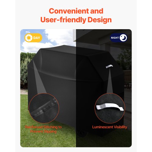 Grill Cover 60 inch BBQ Covers for Outdoor Grills Waterproof Fade