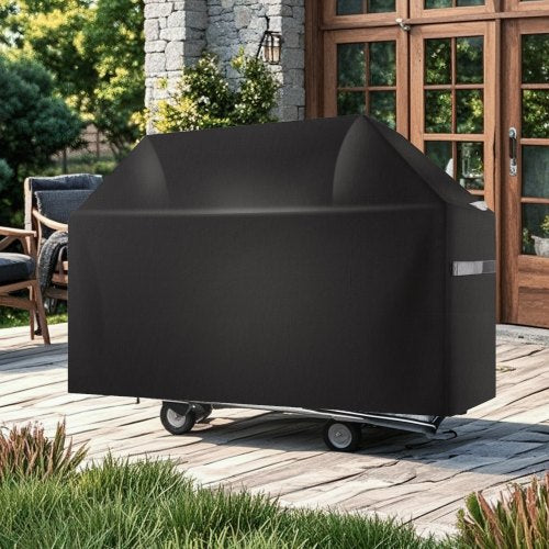 Grill Cover 65 inch BBQ Covers for Outdoor Grills Waterproof Fade