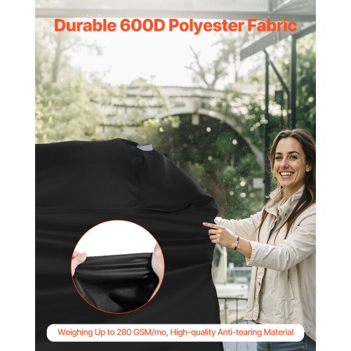 Grill Cover 63 inch BBQ Covers for Outdoor Grills Waterproof Fade