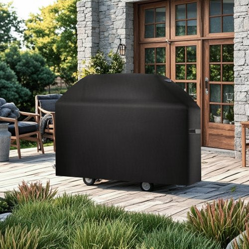Grill Cover 63 inch BBQ Covers for Outdoor Grills Waterproof Fade