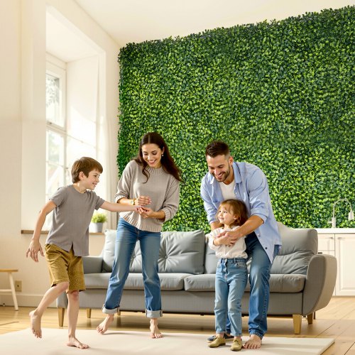 Artificial Grass Wall Panels 40 x 120 inch Milan Grass Greenery Boxwood