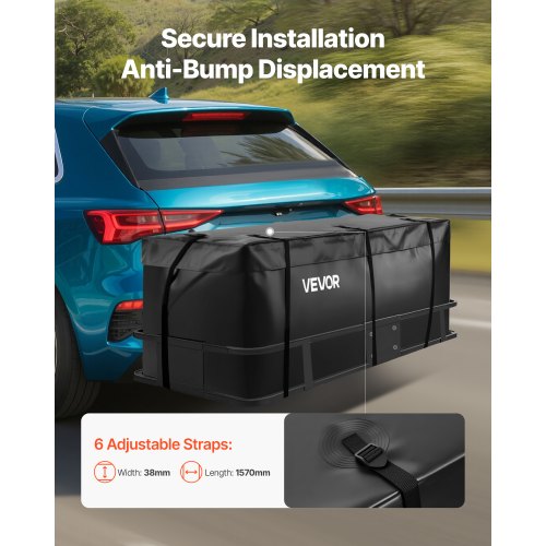 Hitch Cargo Carrier Bag Waterproof 840D PVC 5748 x 1949 x 2382 in 16