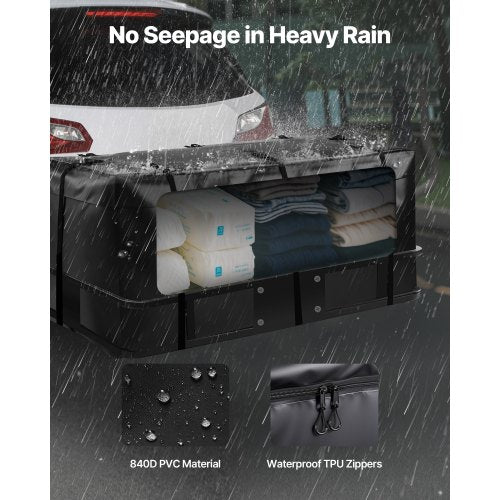 Hitch Cargo Carrier Bag Waterproof 840D PVC 5984 x 239 x 2402 in 20