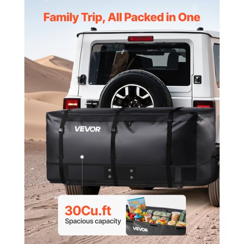 Hitch Cargo Carrier Bag Waterproof 840D PVC 6024 x 2402 x 3594 in 30